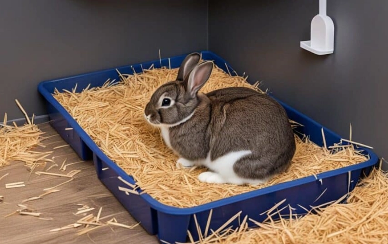 rabbit litter training