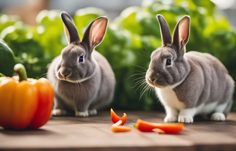 rabbit diet bell peppers rabbit diet bell peppers