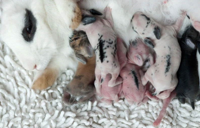 rabbit pregnancy signs