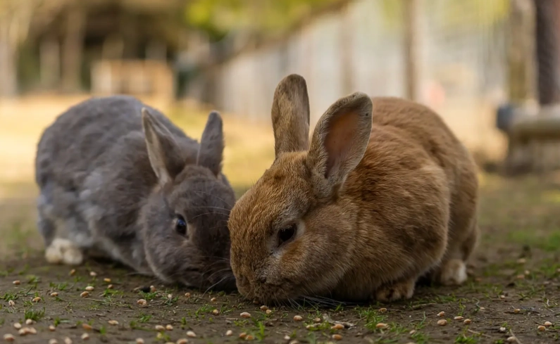rabbit thumping meaning