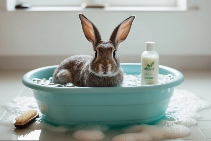 rabbit bath safety rabbit bath safety