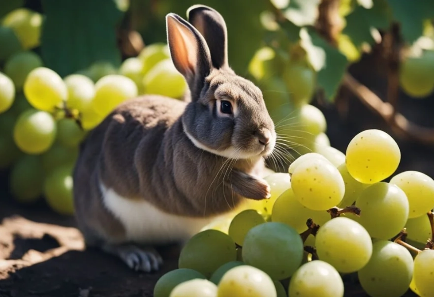 are grapes safe for rabbits