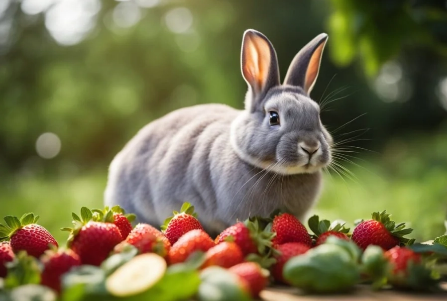 rabbit safe fruits