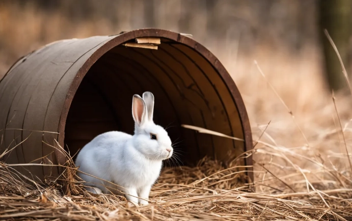 wild rabbit winter shelter wild rabbit winter shelter