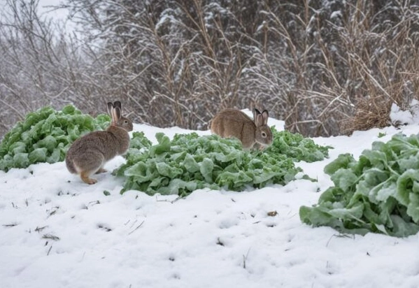 safe foods for wild rabbits