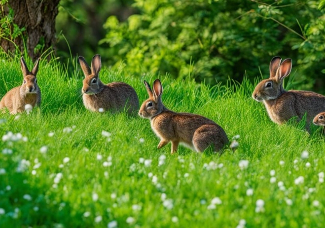 wild rabbit lifespan