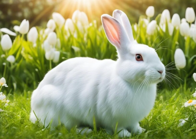 white rabbit lifespan