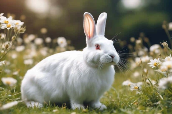 how long do white rabbits live