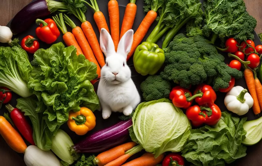 safe vegetables for baby rabbits