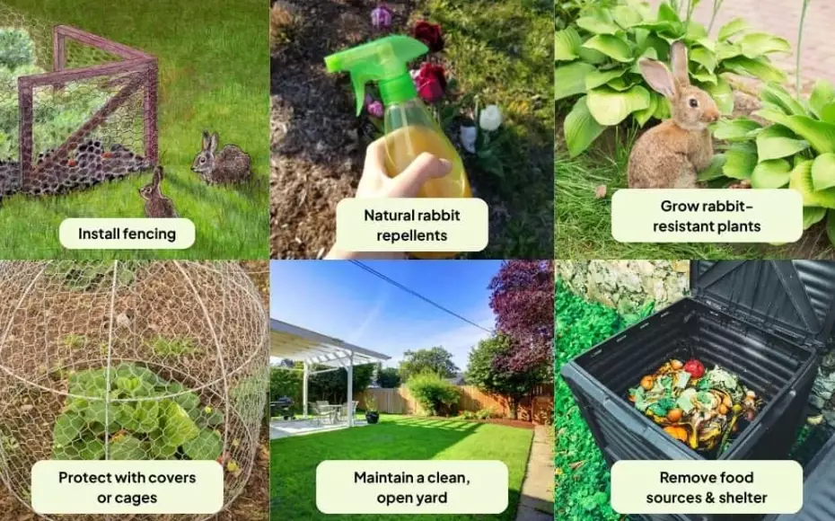 How to keep rabbits out of garden without killing them