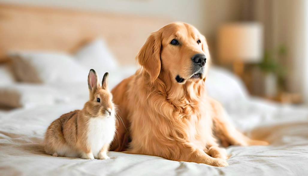 safe rabbit dog household