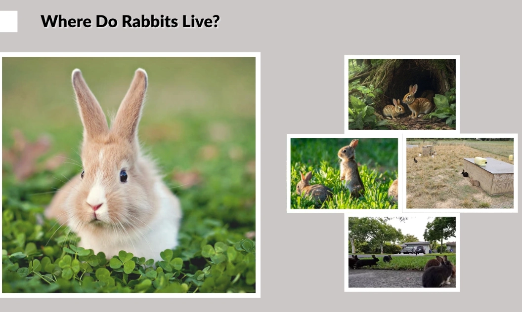 rabbit habitats by country